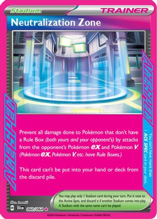 Neutralization Zone 60 - SV Shrouded Fable Holofoil - Poke-Collect