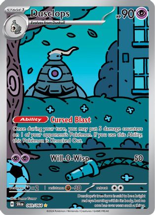 Dusclops 69 - SV Shrouded Fable Holofoil - Poke-Collect
