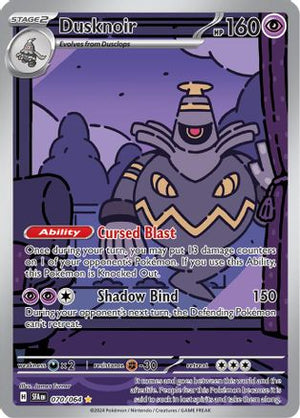 Dusknoir 70 - SV Shrouded Fable Holofoil - Poke-Collect