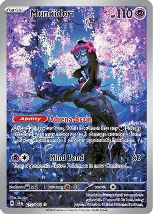 Munkidori 72 - SV Shrouded Fable Holofoil - Poke-Collect