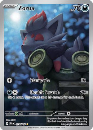 Zorua 75 - SV Shrouded Fable Holofoil - Poke-Collect