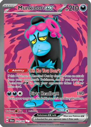 Munkidori ex 83 - SV Shrouded Fable Holofoil - Poke-Collect