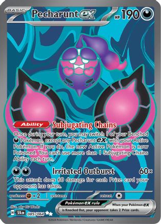 Pecharunt ex 85 - SV Shrouded Fable Holofoil - Poke-Collect