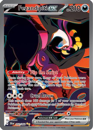 Fezandipiti ex 92 - SV Shrouded Fable Holofoil - Poke-Collect