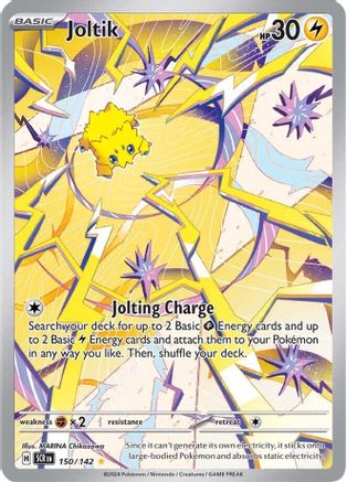 Joltik 150 - SV07 Stellar Crown Holofoil - Poke-Collect