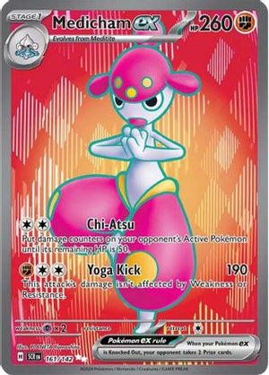 Medicham ex - 161/142 161 - SV07 Stellar Crown Holofoil - Poke-Collect