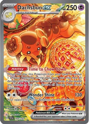 Dachsbun ex 169 - SV07 Stellar Crown Holofoil - Poke-Collect