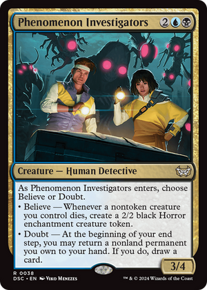 Phenomenon Investigators (DSC-038) - Duskmourn: House of Horror Commander - Poke-Collect