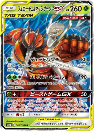 Pheromosa & Buzzwole - 001/054 - SM9b Full Metal Wall Holofoil