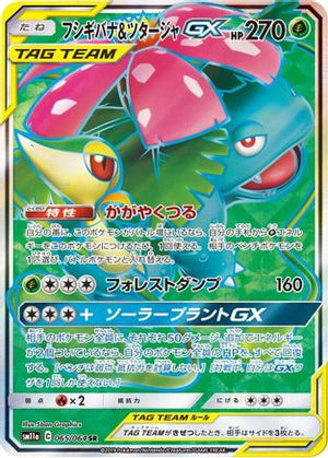 Venusaur & Snivy GX - 065/064 - SM11a Remix Bout