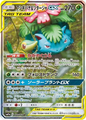 Venusaur & Snivy GX - 066/064 - SM11a Remix Bout