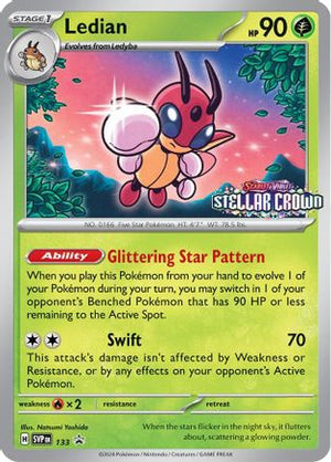 Ledian - 133 133 - SV Scarlet & Violet Promo Cards Holofoil - Poke-Collect