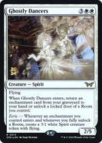 Ghostly Dancers (PRE-013) - Duskmourn: House of Horror Promos Foil - Poke-Collect