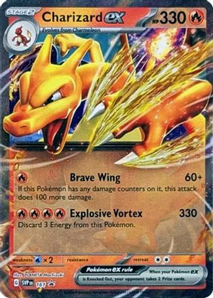 Charizard ex - 161 161 - SV Scarlet & Violet Promo Cards Holofoil - Poke-Collect
