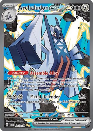 Archaludon ex - 241/191 241 - SV08 Surging Sparks Holofoil - Poke-Collect