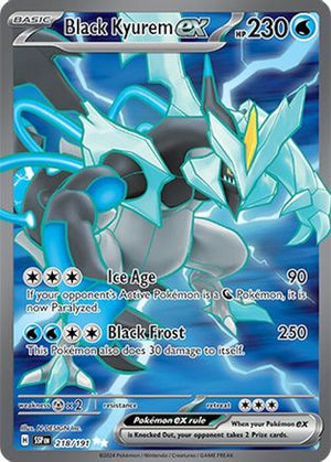 Black Kyurem ex 218 - SV08 Surging Sparks Holofoil - Poke-Collect