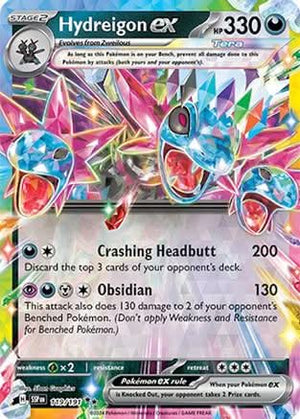 Hydreigon ex 119 - SV08 Surging Sparks Holofoil