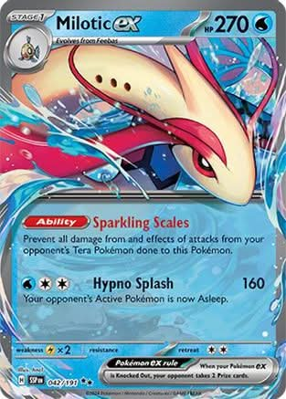 Milotic ex 42 - SV08 Surging Sparks Holofoil