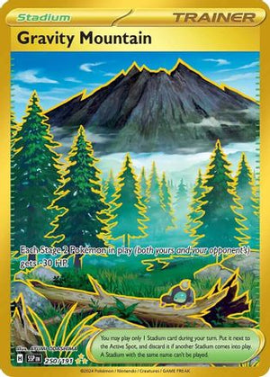 Gravity Mountain - 250/191 250 - SV08 Surging Sparks Holofoil - Poke-Collect