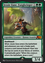 Jessie Zane, Fangbringer (YOTJ-017) - Alchemy: Outlaws of Thunder Junction - Poke-Collect