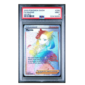Marnie FA Sword & Shield Base #208 PSA 9