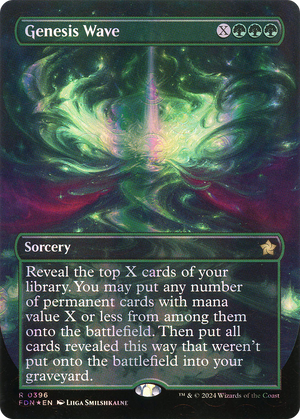 Genesis Wave (FDN-396) - Foundations (Borderless) Foil