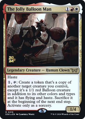 The Jolly Balloon Man (PRE-219) - Duskmourn: House of Horror Promos Foil - Poke-Collect