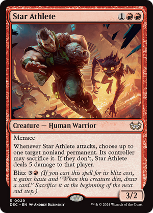 Star Athlete (DSC-029) - Duskmourn: House of Horror Commander - Poke-Collect