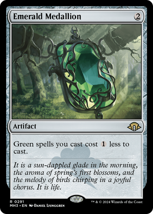 Emerald Medallion (MH3-291) - Modern Horizons 3 Foil