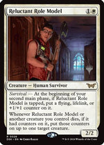 Reluctant Role Model (PPDSK-026) - Promo Pack: Duskmourn: House of Horror Foil - Poke-Collect
