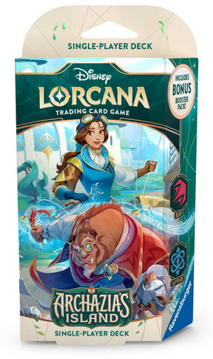 Disney Lorcana: Archazia's Island Starter Deck (Ruby & Sapphire) - STOREFRONT ONLY - Poke-Collect