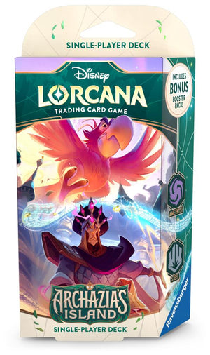 Disney Lorcana: Archazia's Island Starter Deck (Amethyst & Steel) - STOREFRONT ONLY - Poke-Collect