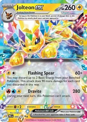 Jolteon ex - 030/131 - SV Prismatic Evolutions Holofoil