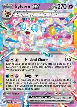 Sylveon ex - 041/131 - SV Prismatic Evolutions Holofoil