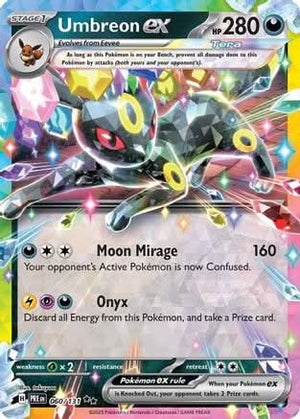 Umbreon ex - 060/131 - SV Prismatic Evolutions Holofoil