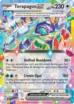 Terapagos ex - 092/131 - SV Prismatic Evolutions Holofoil