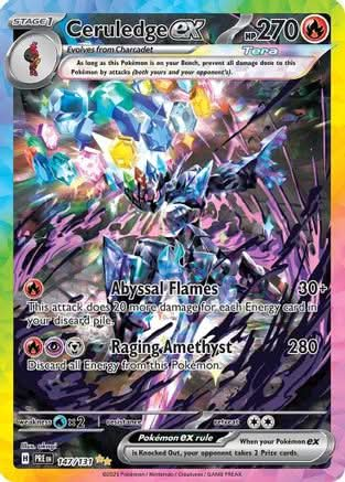 Ceruledge ex - SV Prismatic Evolutions Holofoil