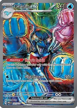 Palafin ex - SV Prismatic Evolutions Holofoil