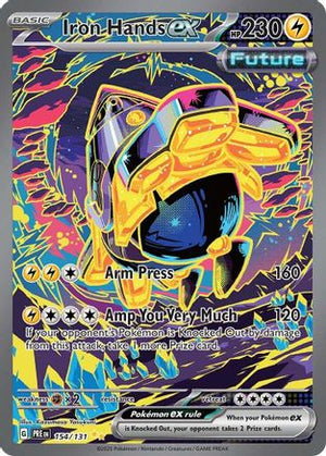 Iron Hands ex 154/131 - SV Prismatic Evolutions Holofoil - Poke-Collect