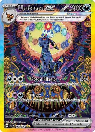 Umbreon ex 161/131 - SV Prismatic Evolutions Holofoil - Poke-Collect