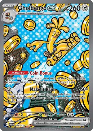 Gholdengo ex 164/131 - SV Prismatic Evolutions Holofoil