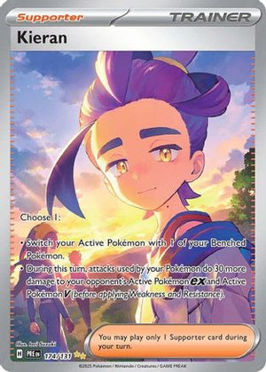 Kieran 174/131 - SV Prismatic Evolutions Holofoil - Poke-Collect