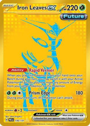 Iron Leaves ex 176/131 - SV Prismatic Evolutions Holofoil