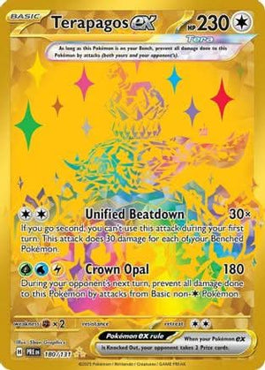 Terapagos ex - SV Prismatic Evolutions Holofoil