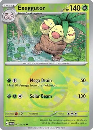 Exeggutor (Poke Ball Pattern) - SV Prismatic Evolutions Holofoil