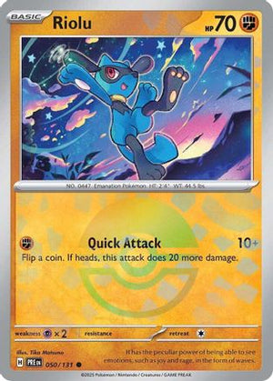 Riolu (Poke Ball Pattern) 50 - SV Prismatic Evolutions Holofoil