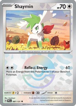 Shaymin (Poke Ball Pattern) 87 - SV Prismatic Evolutions Holofoil