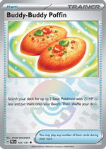 Buddy-Buddy Poffin (Poke Ball Pattern) 101 - SV Prismatic Evolutions Holofoil - Poke-Collect