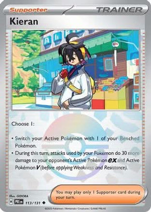 Kieran (Poke Ball Pattern) - SV Prismatic Evolutions Holofoil