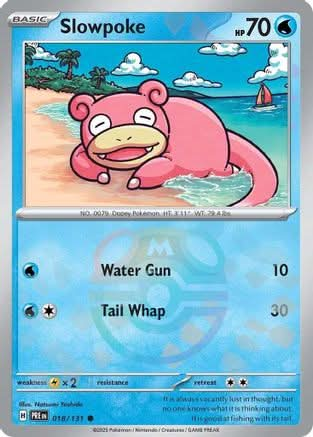 Slowpoke (Master Ball Pattern) - SV Prismatic Evolutions Holofoil